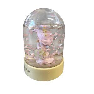 Precious Moments "To a Very Special Mom" Snow Globe 1984 Pink Sakura Petals